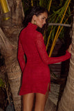 Reya Mini Dress Red