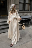 Satin Kimono Set