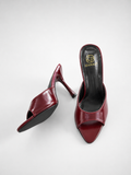 Curve Heel Mules