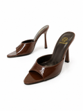 Curve Heel Mules