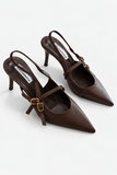 Slingback Heel