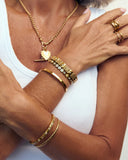 Maeve Gold Bracelet - Stone