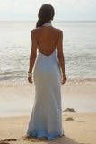 Brigitte Maxi Dress Sky Blue