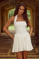 DRESS-WHITE CARMEN