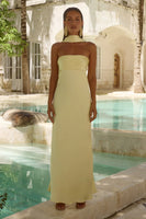 Elsa Maxi Dress Lemon