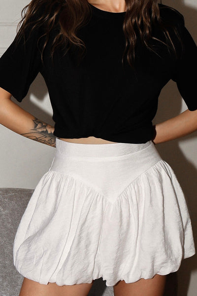 Balloon Mini Skirt