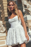 Textured Mini Dress
