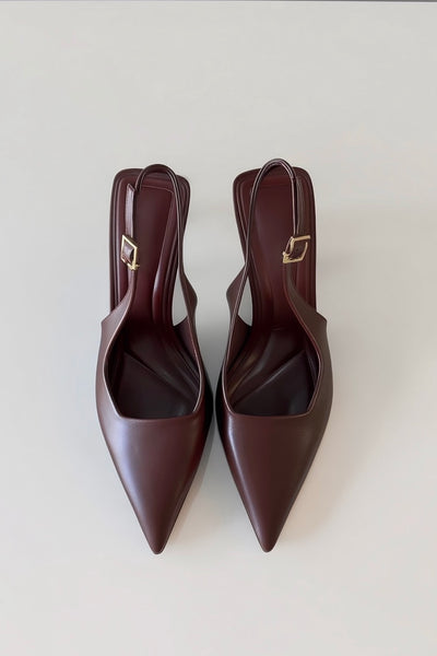 Metallic Slingbacks