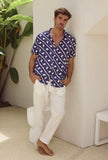 Geometric Print Shirt