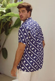 Geometric Print Shirt
