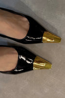 Metallic Tip Heels