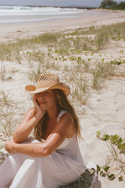 Raffia Cowboy Hat