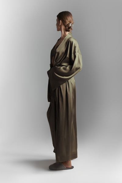 Kimono Silk Khaki