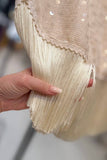 Fringe Sequin Skirt