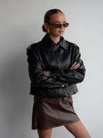Leather Bomber