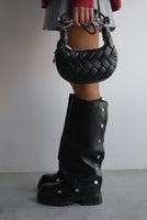 Studded High Boots