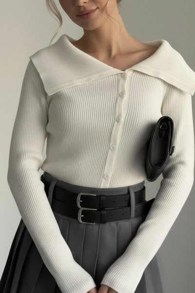 Ribbed Cardigan