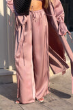 Sunset Silk Pink Set