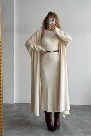 Dress With  Cardigan