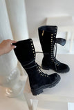 Lace-up boots