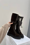 Lace-up boots