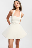 Sabine Halter Mini Dress