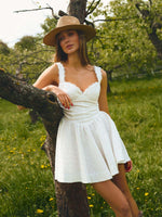 Heart Broderie Mini Dress