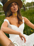 Heart Broderie Mini Dress