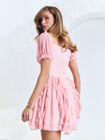 Ruffle Charm Mini Dress