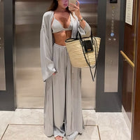 Sunset Silk Grey Set