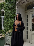 Sunset Silk Black Set