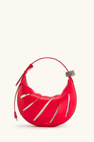 Jana Hollow Out Shoulder Bag  Red