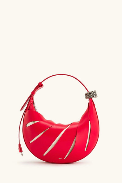 Jana Hollow Out Shoulder Bag  Red