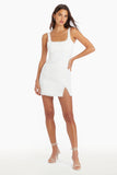 VALETTA DRESS-WHITE