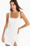 VALETTA DRESS-WHITE