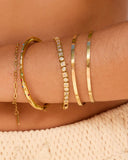 Tinka Gold Bracelet - Stone