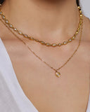 Isadora Gold Necklace - Stone