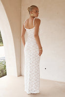 Sarta Maxi Dress White