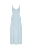 ZEPHY MAXI DRESS - SKY BLUE