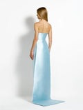 Alba Dress - Steel Blue