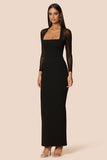 Dress-Black Amore Maxi