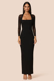 Dress-Black Amore Maxi