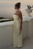Elsa Maxi Dress Lemon