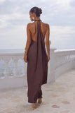Arabelle High Neck Maxi Dress