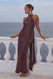 Arabelle High Neck Maxi Dress