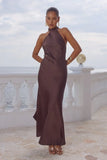 Arabelle High Neck Maxi Dress